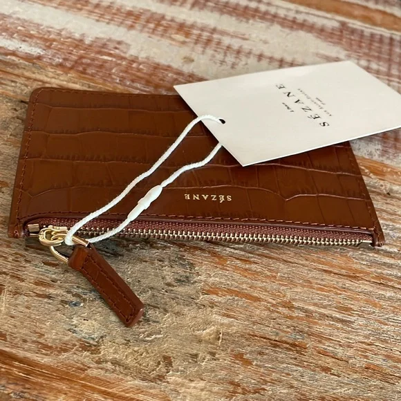 Sezane Alfred Wallet. Camel - Picture 5 of 5